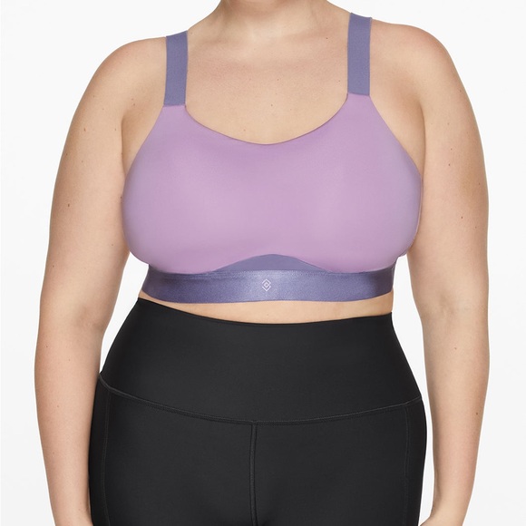 ThirdLove Kinetic Adjustable Sports Bra Set of 2, Lilac Blush & Midnight Blue - Picture 9 of 11